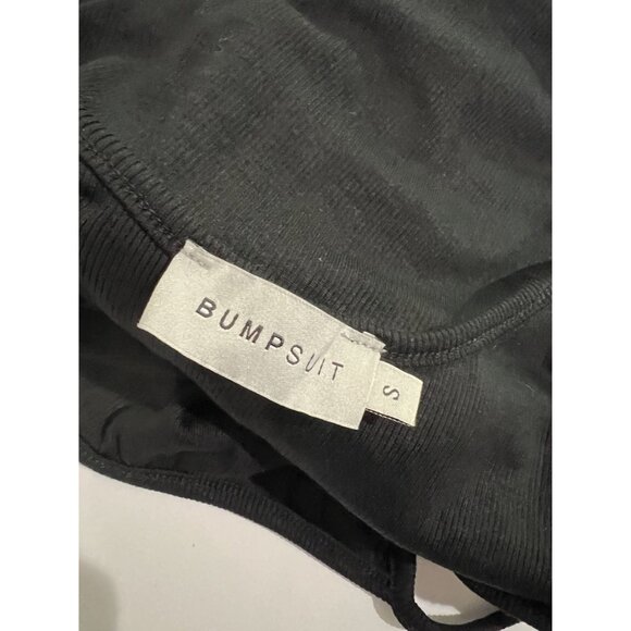 BUMPSUIT Ribbed Maxi Dress in Black - Picture 3 of 3